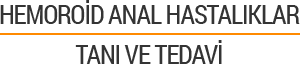 Hemoroid Anal Hastalıklar Tanı ve Tedavi logosu